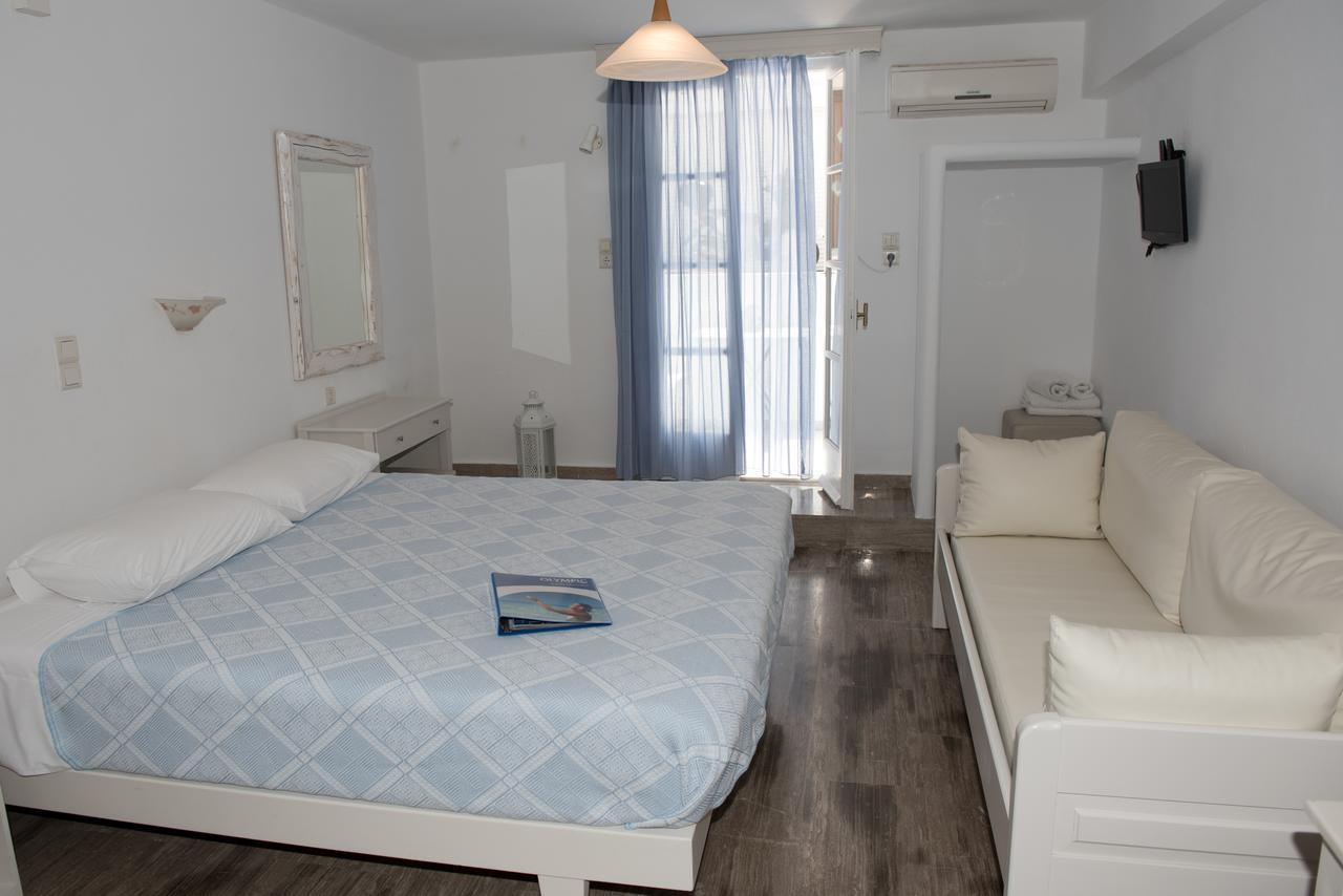 Blue Sky Summer Naxos City Exterior foto